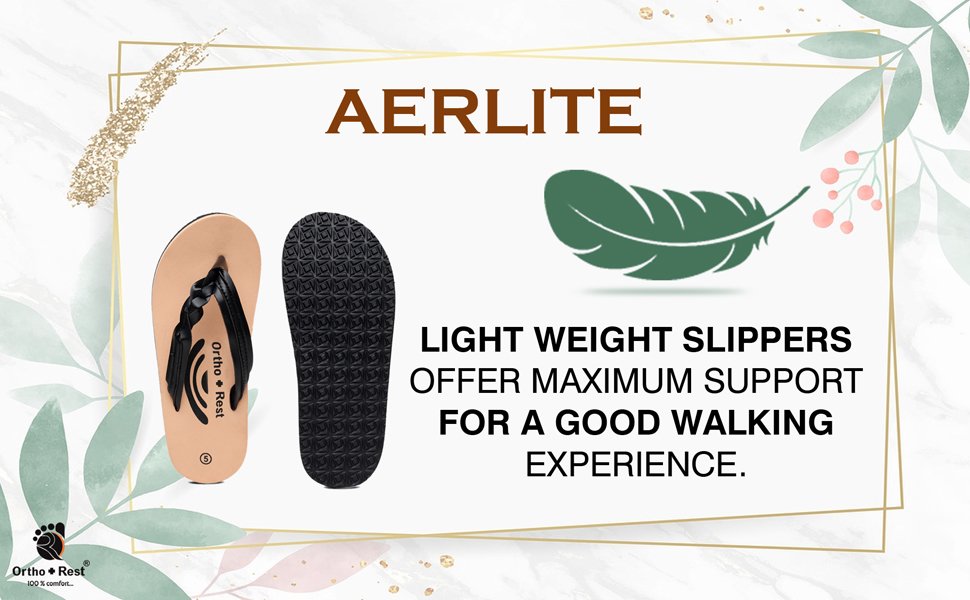 AERLITE Light Weight Slippers